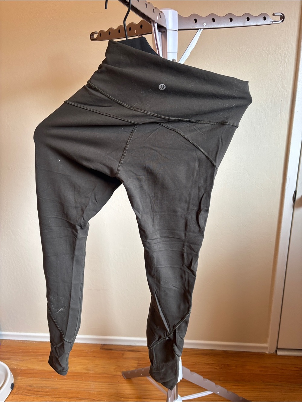 Olive color Lululemon leggings size 4